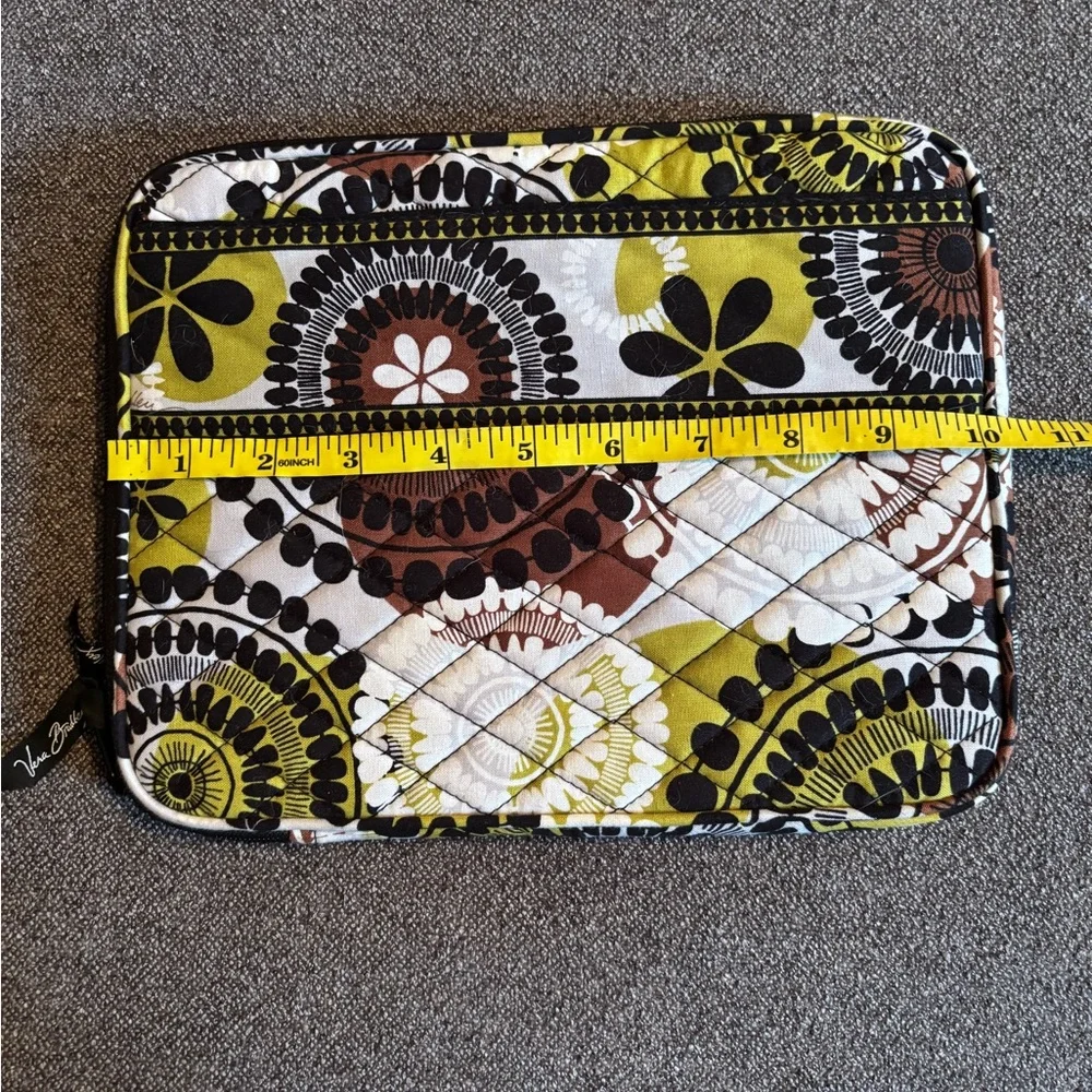 Vera Bradley Floral Tablet Sleeve - Green, Brown, White